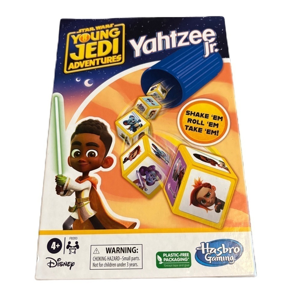 Yahtzee Jr Star Wars Young Jedi Adventures Game Hasbro Gaming Disney NEW